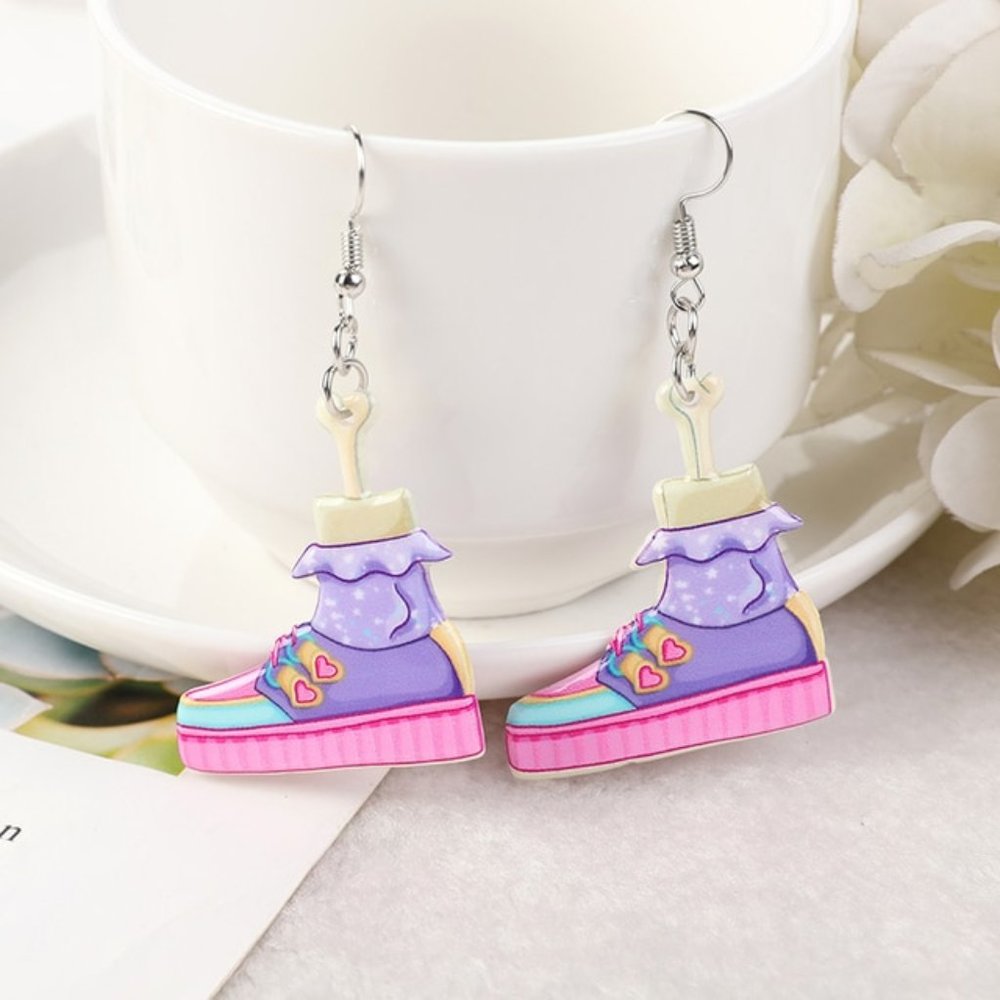 Pastel Skull Shoes